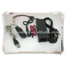 IDE S-SATA SATA to USB Converter CABLE Adaptor w/ POWER